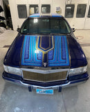 Tamco Paint Candy Concentrates Monaco and Socal Blue in Cadillac Fleetwood**