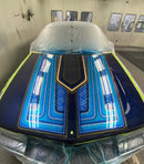 Tamco Paint Candy Concentrates Monaco and Socal Blue in Cadillac Fleetwood