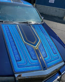 Tamco Paint Candy Concentrates Monaco and Socal Blue in Cadillac Fleetwood