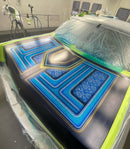 Tamco Paint Candy Concentrates Monaco and Socal Blue in Cadillac Fleetwood