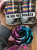 Tamco Paint Monaco & Punk Rock Pink Candy Concentrate on Cosmic Cotton Candy