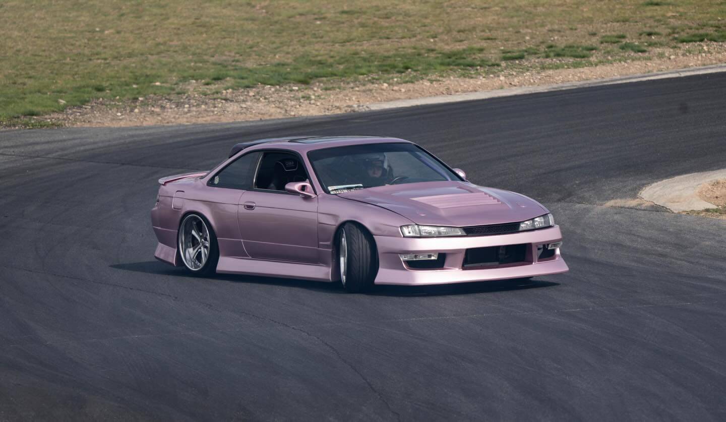 Tamco Paint Monroe Pink on Nissan Silvia S14