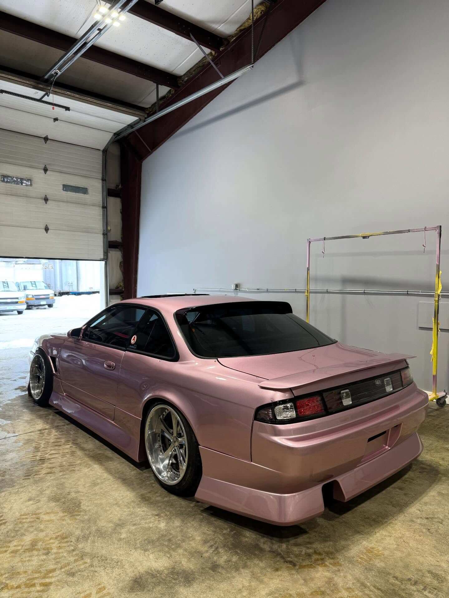 Tamco Paint Monroe Pink on Nissan Silvia S14