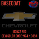 Monza Red OEM Basecoat