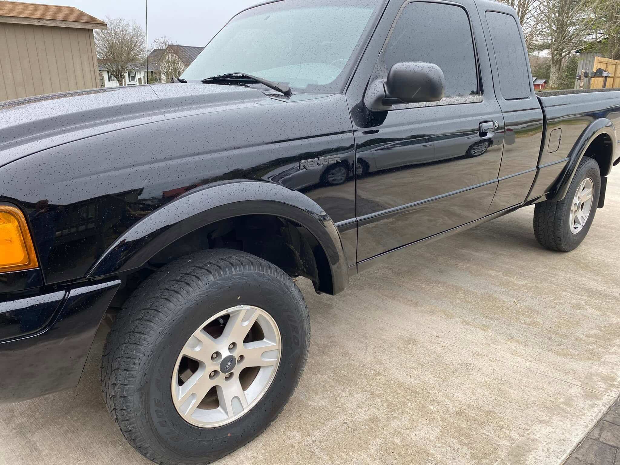Tamco Paint Murdered Out Black on Ford Ranger