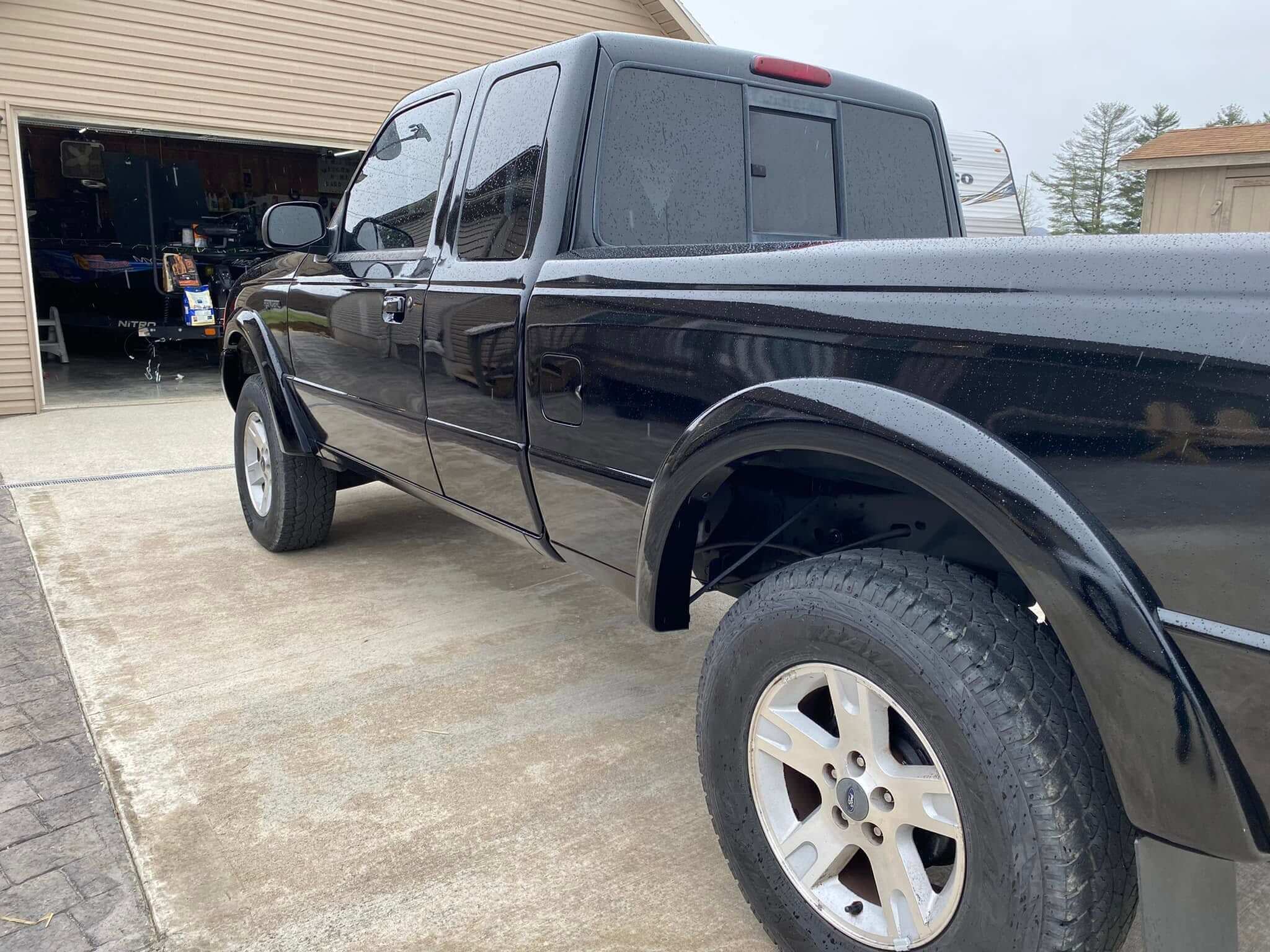 Tamco Paint Murdered Out Black on Ford Ranger
