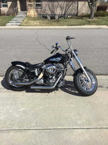 Tamco Paint Murdered Out Black in 1979 Harley-Davidson