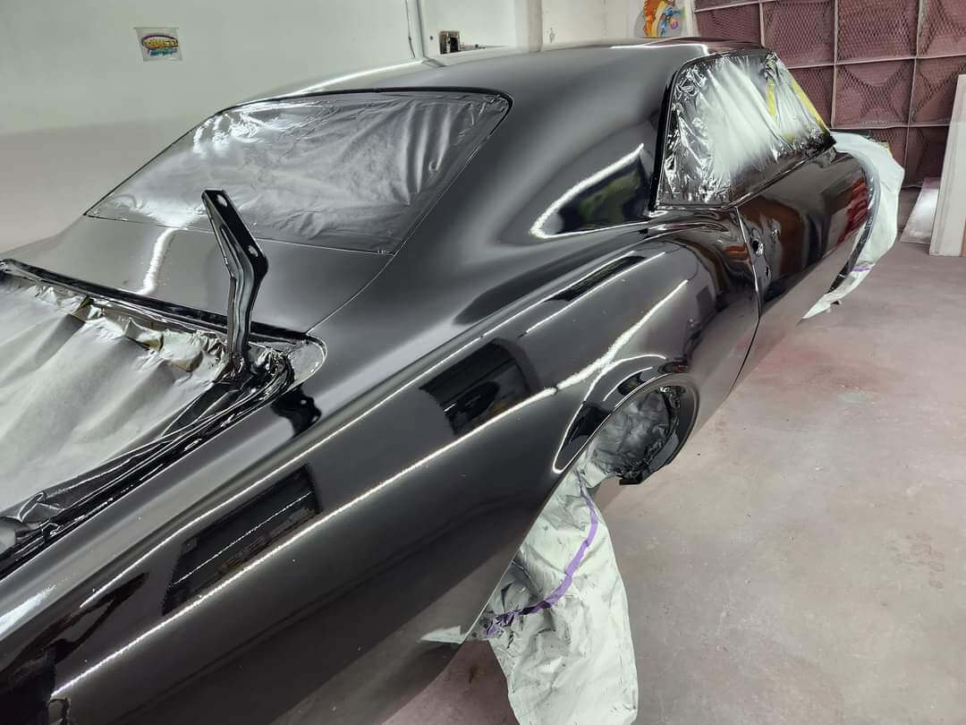 Tamco Paint Murdered Out Black 2.0 on 1967 Chevrolet Camaro