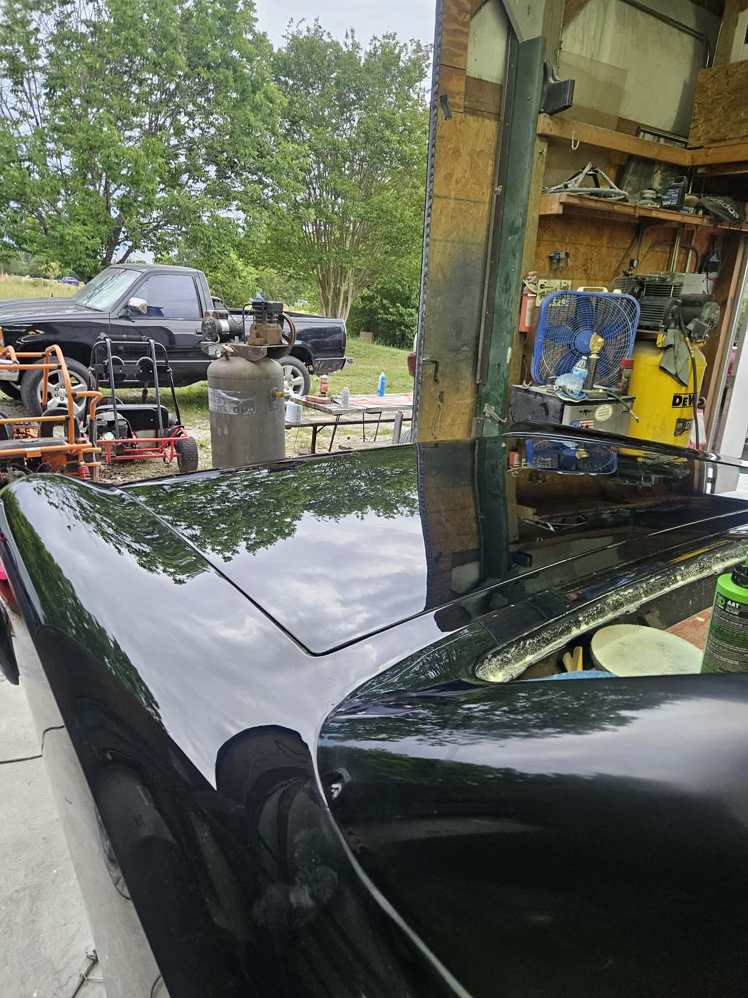 Tamco Paint Murdered Out Black 2.0 on 1963 Ford Galaxie 500