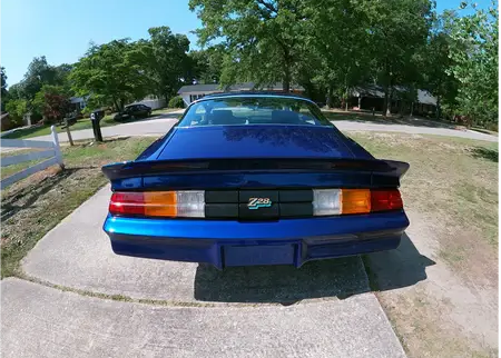 Tamco Paint My Boy Blue in 1979 Chevrolet Camaro Z28