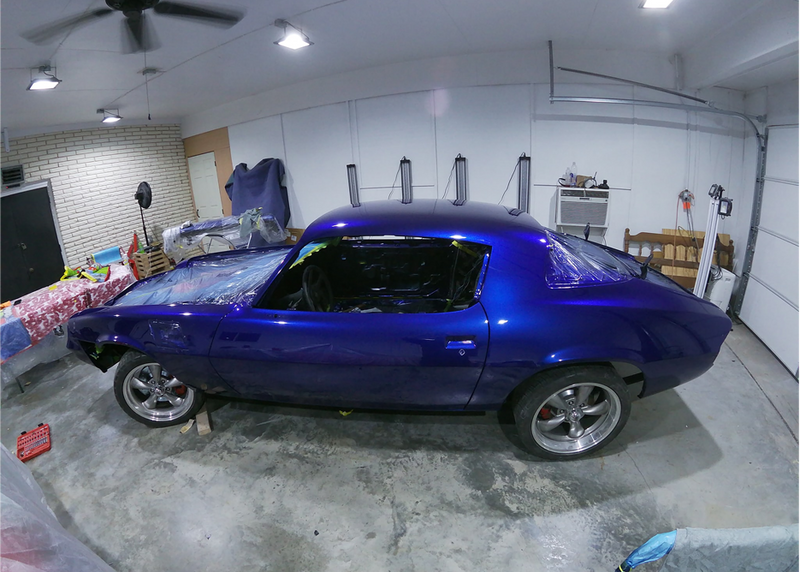 Tamco Paint My Boy Blue in 1978 Chevrolet Camaro