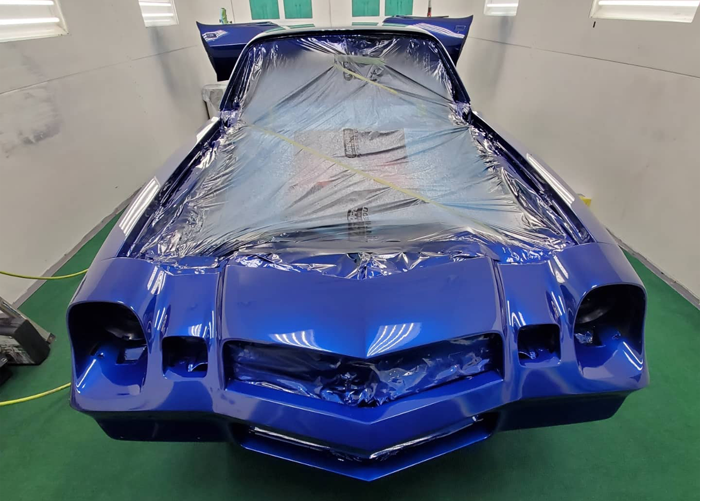 Tamco Paint My Boy Blue in 1978 Chevrolet Camaro