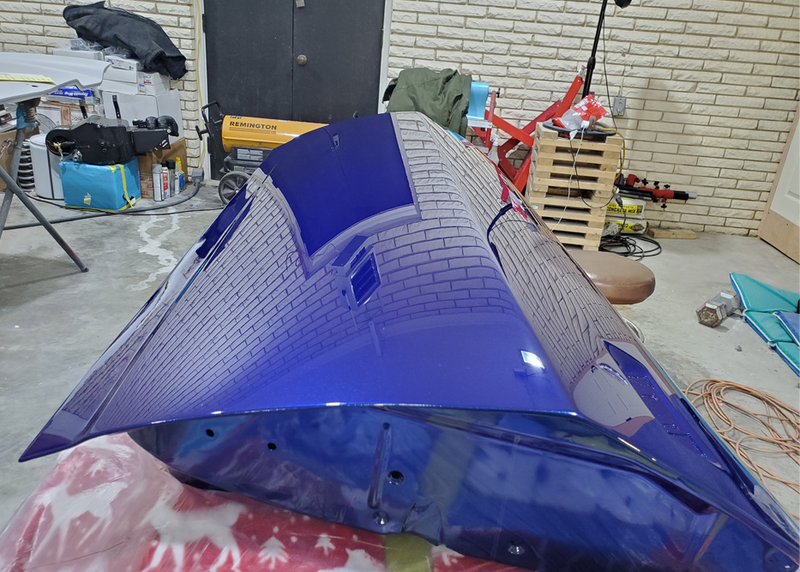 Tamco Paint My Boy Blue in 1978 Chevrolet Camaro