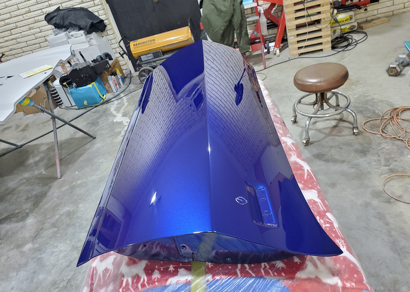 Tamco Paint My Boy Blue in 1978 Chevrolet Camaro