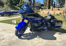 Tamco Paint My Boy Blue and Murdered Out Black 2.0 on Harley Davidson Road Glide