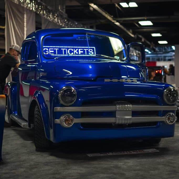 Tamco Paint My Boy Blue on 1951 Dodge Pickup