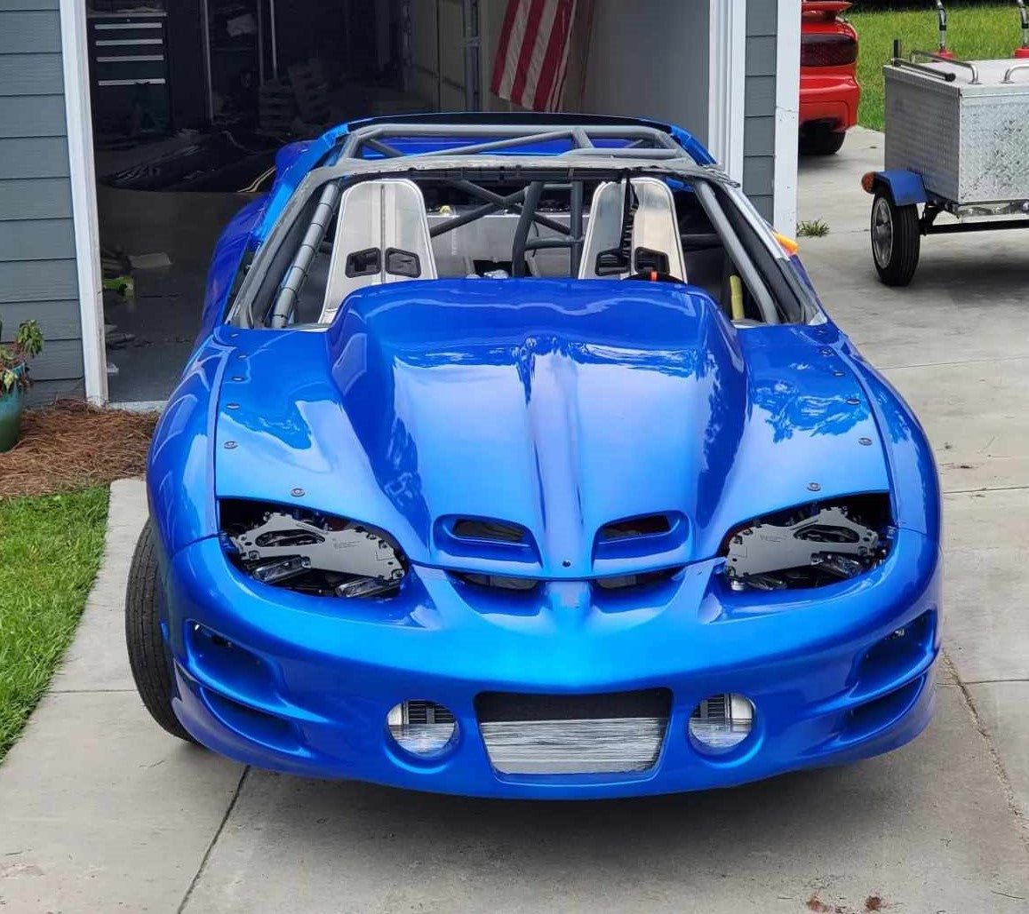 Tamco Paint My Boy Blue on Pontiac Firebird Trans Am