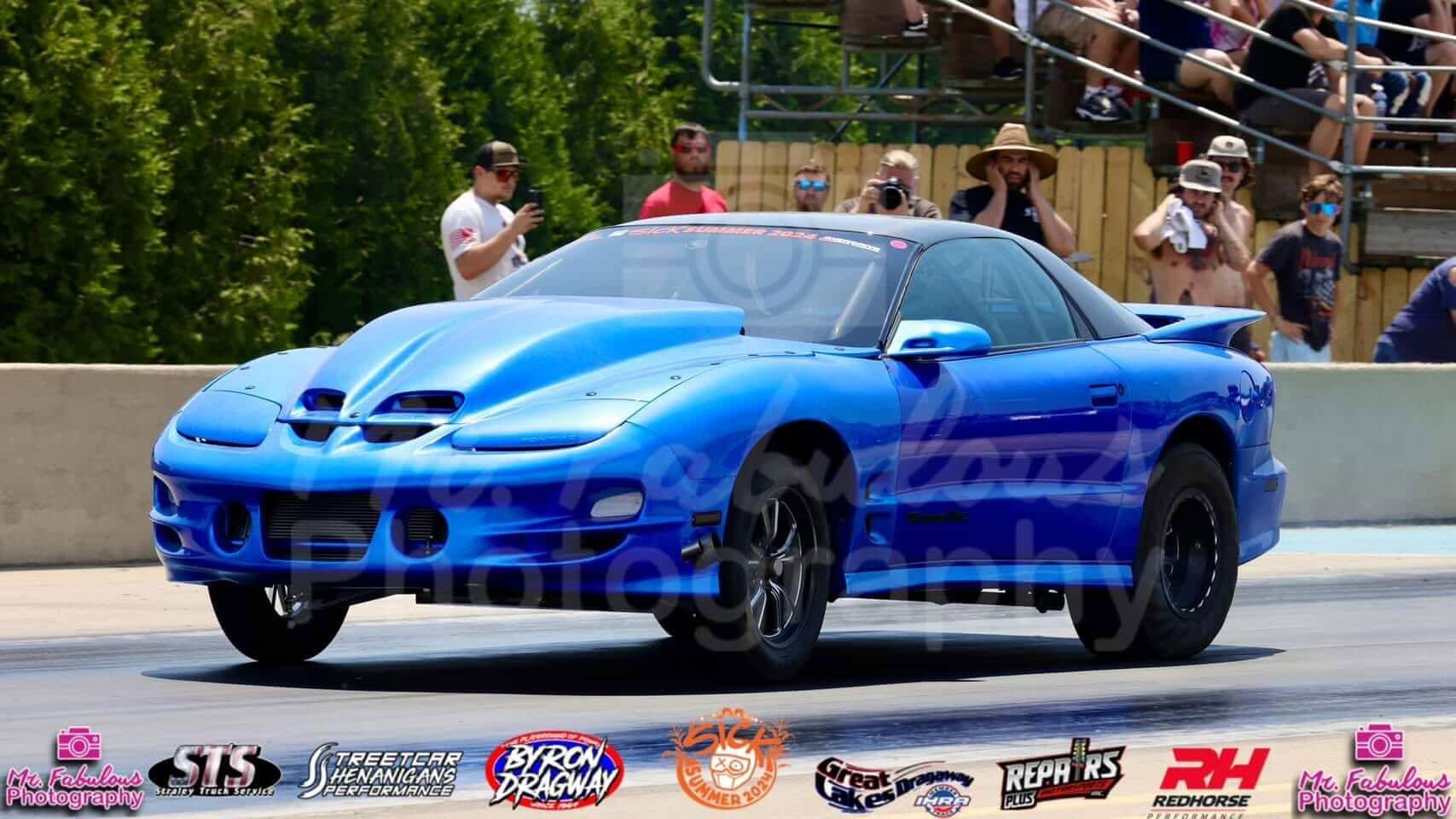 Tamco Paint My Boy Blue on Pontiac Firebird Trans Am