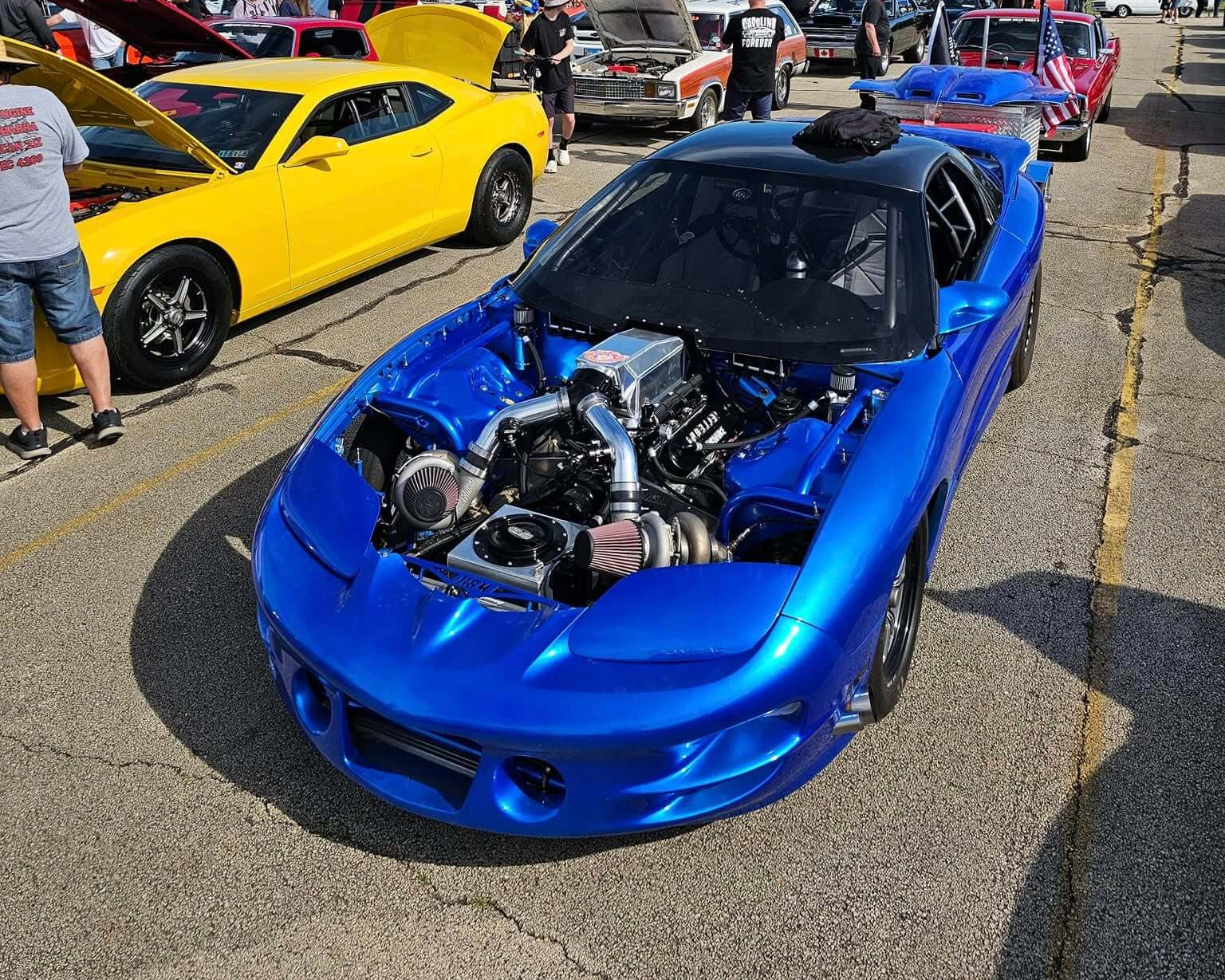 Tamco Paint My Boy Blue on Pontiac Firebird Trans Am