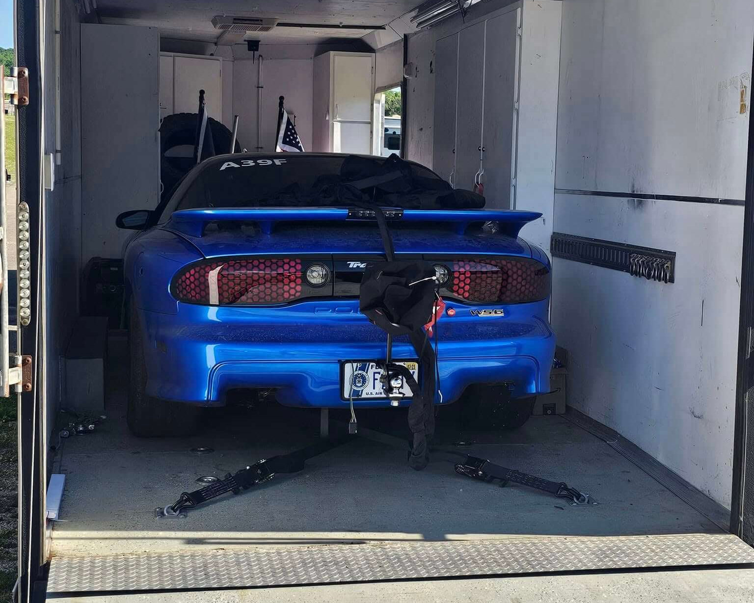Tamco Paint My Boy Blue on Pontiac Firebird Trans Am
