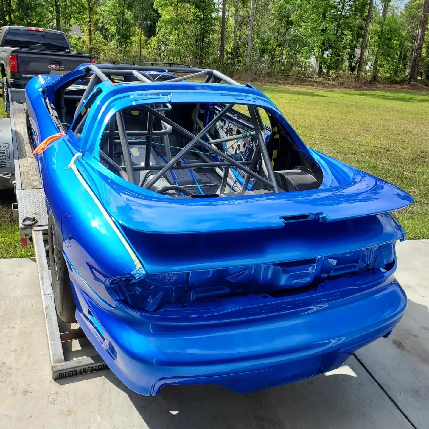 Tamco Paint My Boy Blue on Pontiac Firebird Trans Am