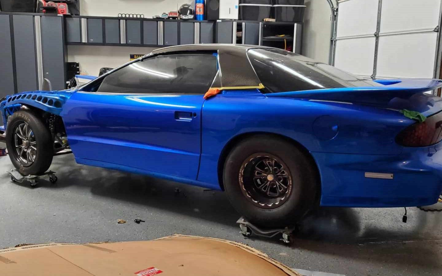 Tamco Paint My Boy Blue on Pontiac Firebird Trans Am