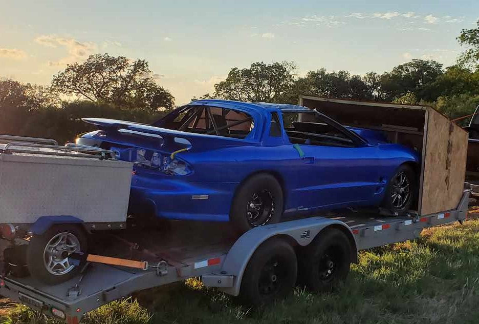 Tamco Paint My Boy Blue on Pontiac Firebird Trans Am