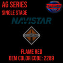 NAVISTAR FLAME RED