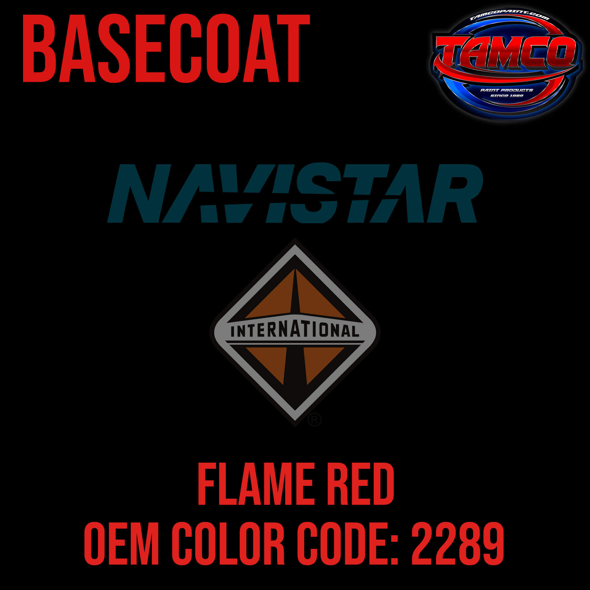 Flame red OEM Basecoat