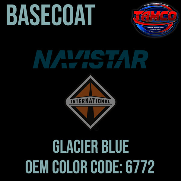 Navistar Glacier Blue | 6772 | 1973-1986 | OEM Basecoat