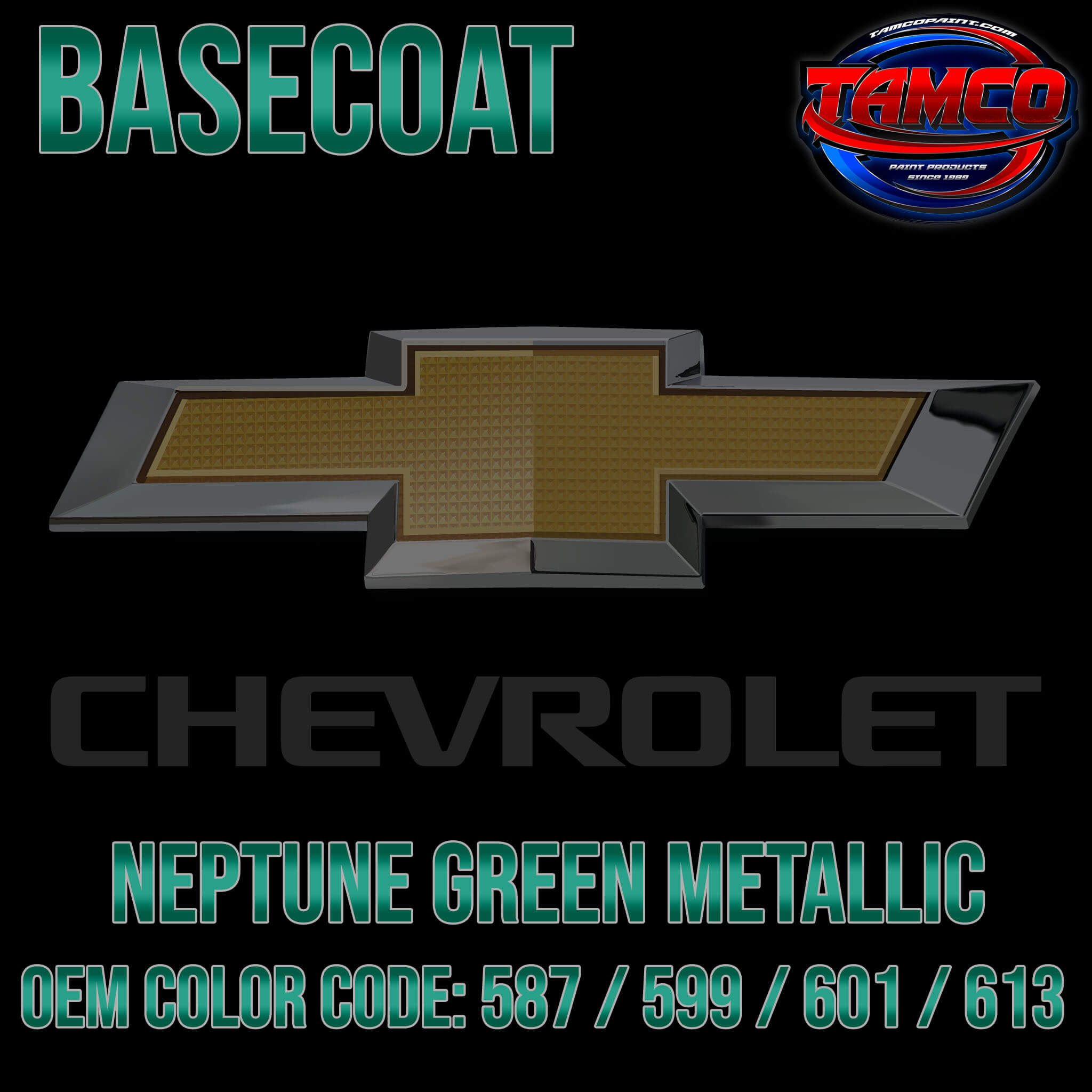 Neptune Green Metallic OEM Basecoat