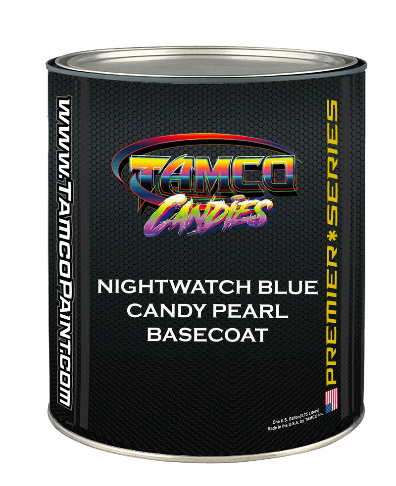 Tamco Paint Custom Candy Nightwatch Blue Candy Pearl Basecoat