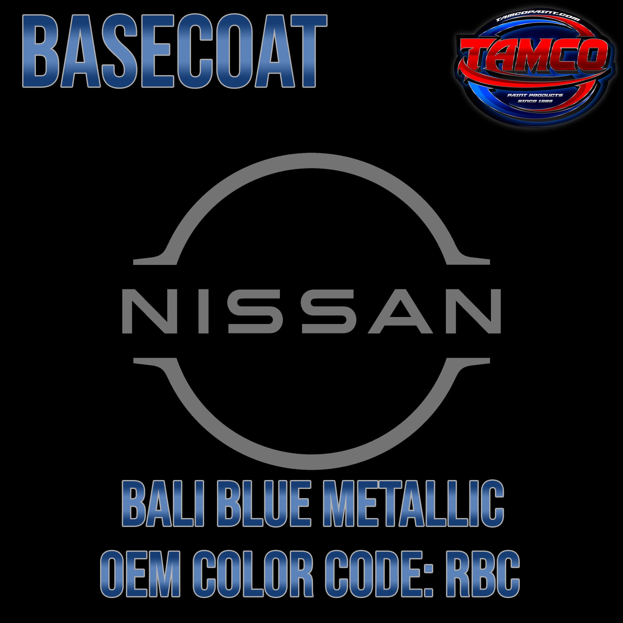 Bali Blue Metallic Basecoat