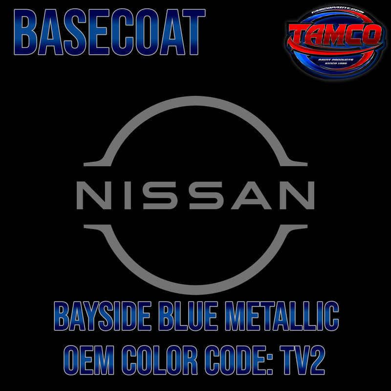 Nissan Bayside Blue Metallic | TV2 | 1999-20023 | OEM Basecoat