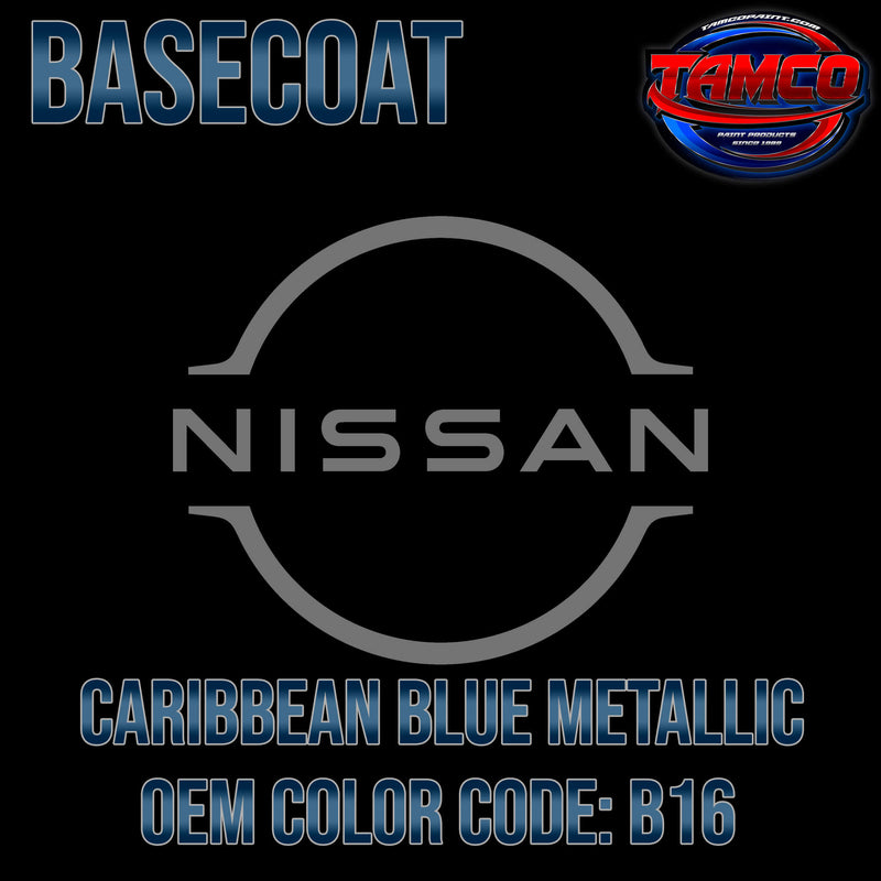 Caribbean Blue OEM Basecoat