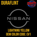 Tamco Paint Nissan Lightning Yellow OEM Color Code: EV1 Duraflint