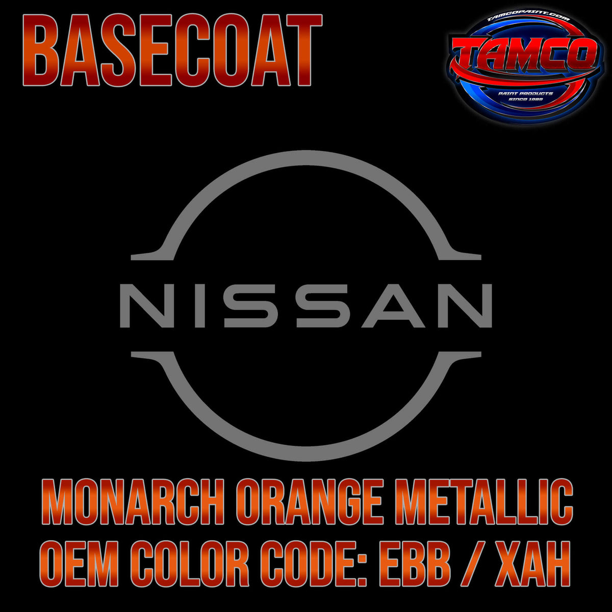 Urethane Basecoat Monarch Orange Automotive Paint – Nissan Code EBB, In ...