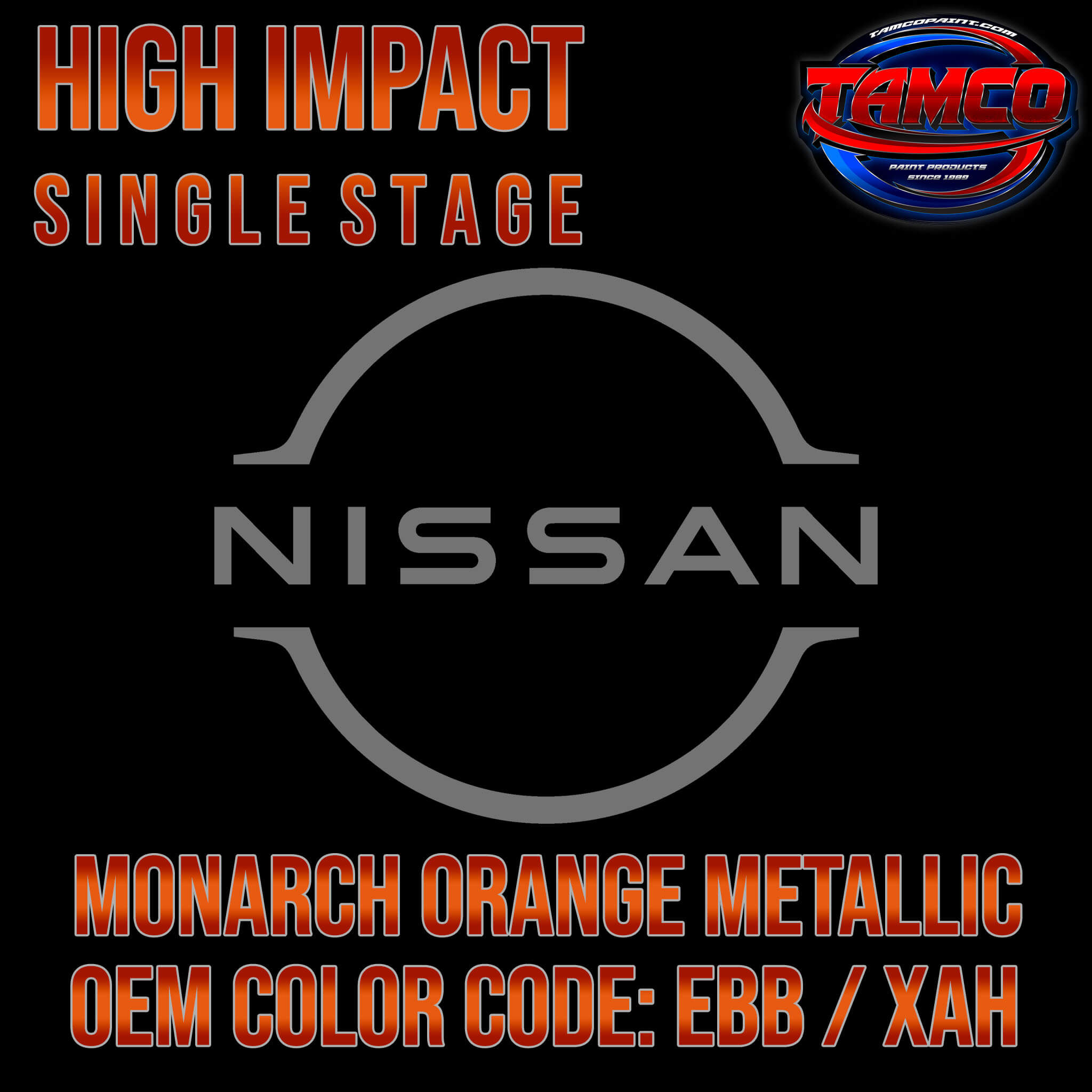 Nissan Monarch Orange Metallic