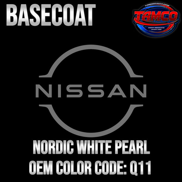 Nissan Nordic White Pearl | Q11 | 2004-2010 | OEM Tri-Stage Basecoat