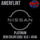 Tamco Paint Nissan Platinum OEM Color Code: KL0 / 4546 Amerflint