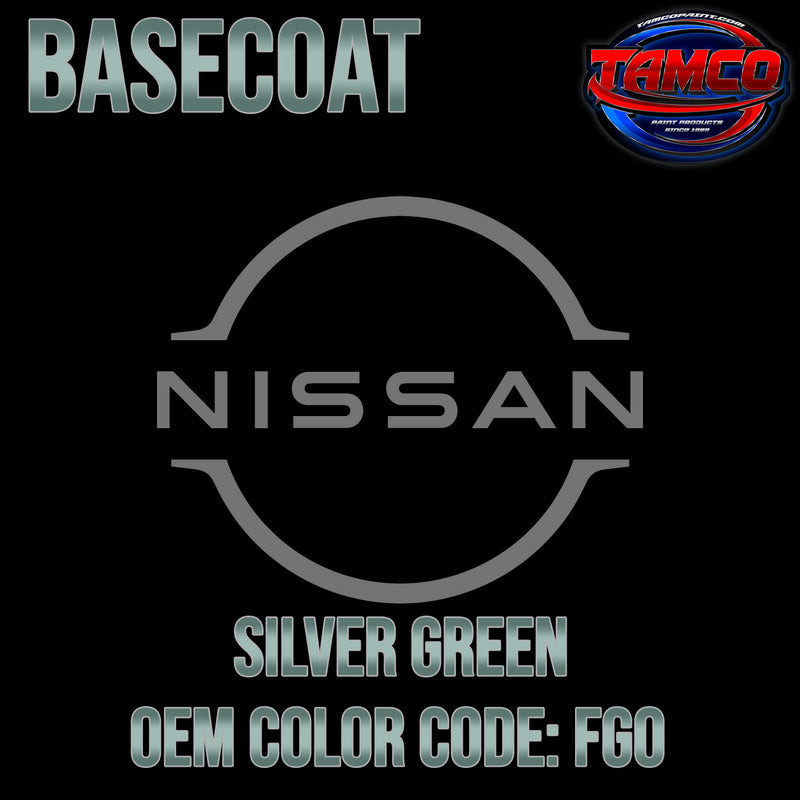 Nissan Silver Green Basecoat