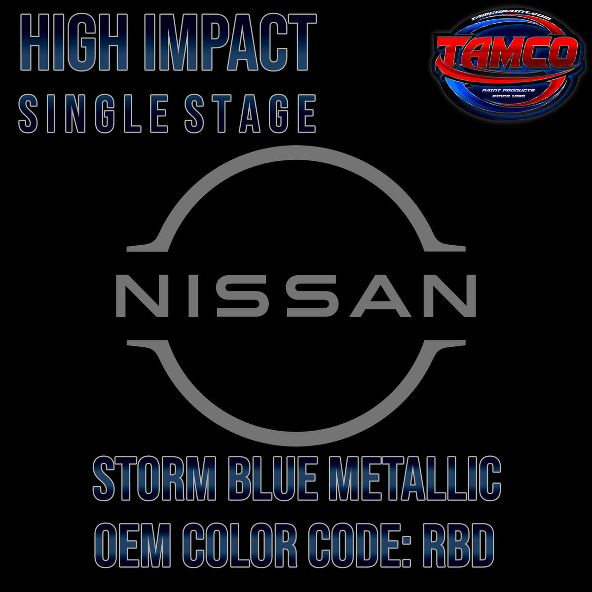 ブループリント NissanStormBlueMetallicRBD-