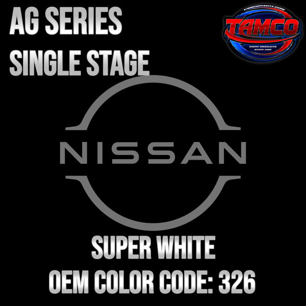 Nissan Super White AG Series Single Stage