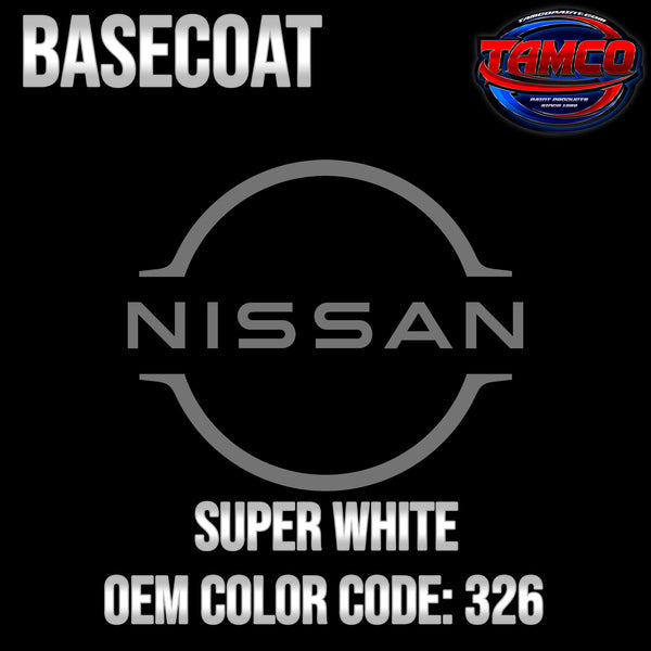 Nissan Super White Basecoat