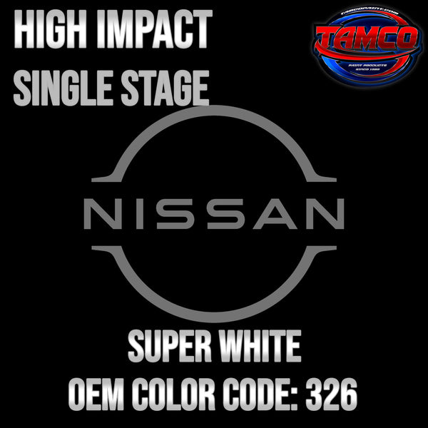 Nissan Super White Hi-Impact Single Stage