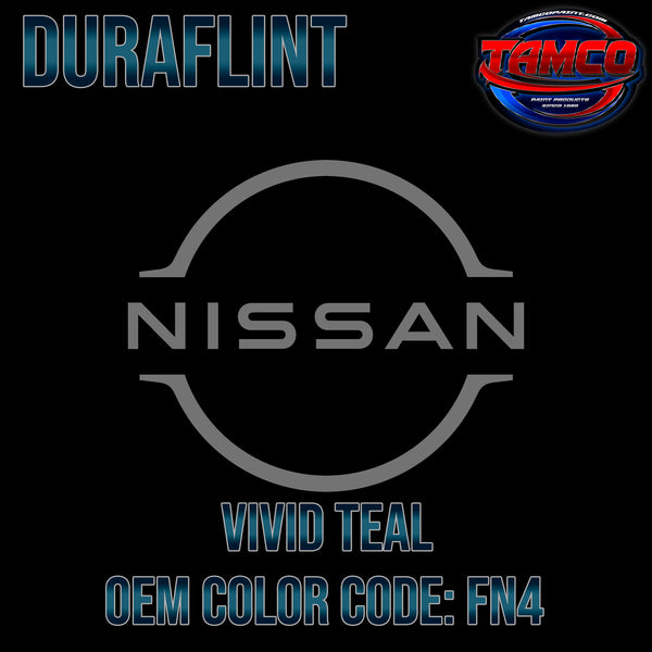 Nissan Vivid Teal | FN4 | 1993-1999 | OEM DuraFlint Series Single Stage