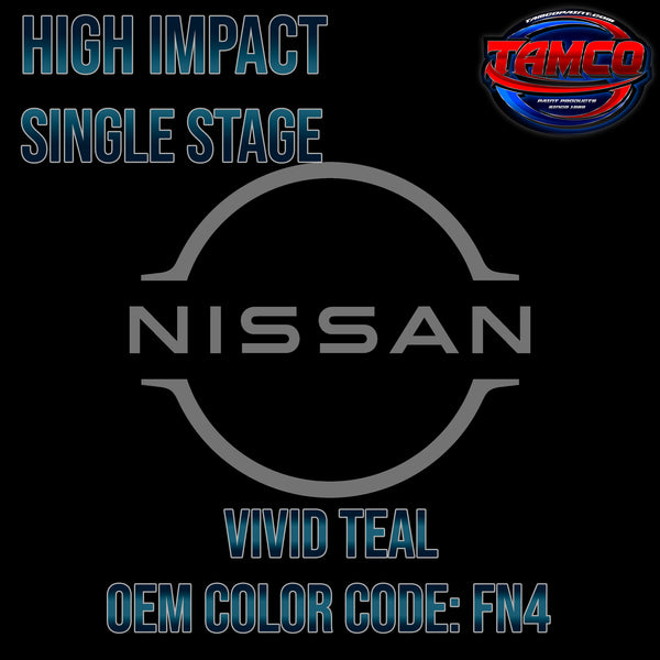 Nissan Vivid Teal | FN4 | 1993-1999 | OEM High Impact Series Single Stage