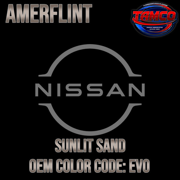 Nissan Sunlit Sand Code EV0 OEM Amerflint