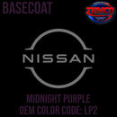 Tamco Paint Nissan Midnight Purple Code LP2 OEM Basecoat