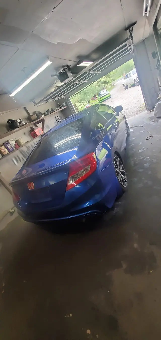 Tamco Paint Nissan Deep Blue Pearl on 2013 Honda Civic
